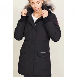 [홍콩명품.CANADA GOOSE] 캐나다구스 24SS 로고 여성 women's Trilium parka 파카 자켓 (블랙), BM16263, S1F, 홍콩명품의류,구매대행,온라인명품