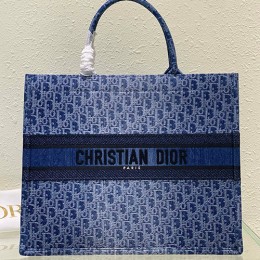 [홍콩명품,Christian Dior] 디올 24SS 로고 오블리크 BOOK 핸드백 토트백 (블루-41cm), BGM3817, 홍콩명품가방,명품쇼핑몰,크로스백,핸드백,구매대행