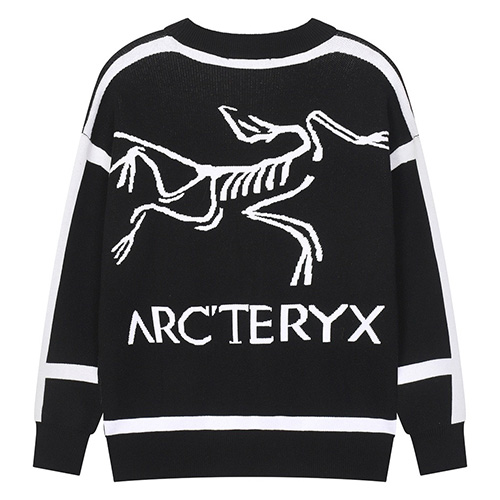 [홍콩명품. ARCTERYX] 아크테릭스 24SS 로고 니트 스웨터 (블랙), BM16301, G5, 홍콩명품의류,구매대행,온라인명품