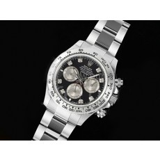 [홍콩명품시계.ROLEX] 로렉스 롤렉스 데이토나 126509 크로노 블랙/그레이 다이아몬드 다이얼, 메탈밴드