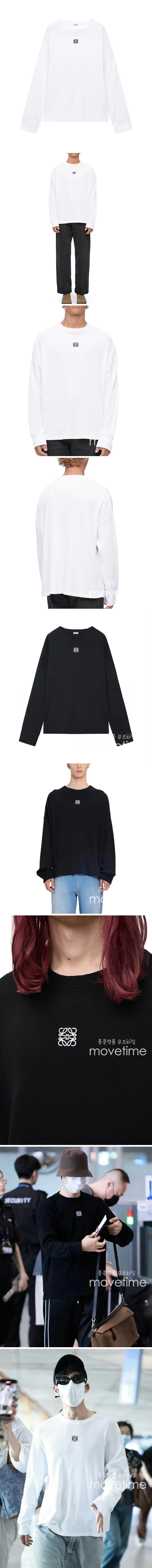 [홍콩명품.LOEWE] 로에베 24SS 로고 긴팔 티셔츠 (2컬러), BM16585, JU, 홍콩명품의류,구매대행,온라인명품