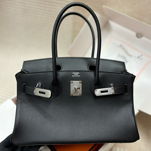 [홍콩명품.Hermes] 에르메스 24SS 로고 shoulder birkin swiftblack 89 토트백 크로스백 (블랙-은장), BGM3949, 홍콩명품가방,명품쇼핑몰,크로스백,핸드백,구매대행