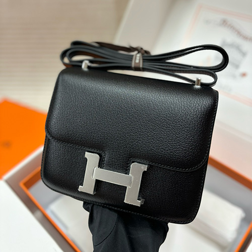 [홍콩명품.Hermes] 에르메스 24SS 로고 EOSOM SWIFT 18cm 토트백 크로스백 (블랙-은장), BGM3950, 홍콩명품가방,명품쇼핑몰,크로스백,핸드백,구매대행