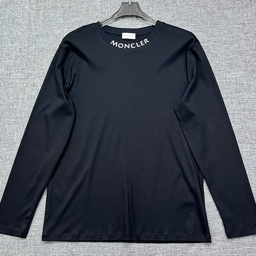 [홍콩명품.MONCLER] 몽클레어 24SS 로고 긴팔 티셔츠 (2컬러), BM16691, JQ, 홍콩명품의류,구매대행,온라인명품