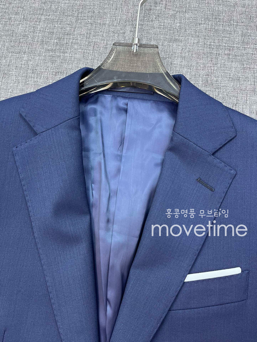 [홍콩명품, KITON] 키톤 24SS 로고 정장 수트 자켓 (블루), BM16700, JQ, 홍콩명품의류,구매대행,온라인명품