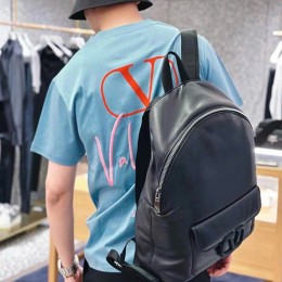 [홍콩명품.Valentino] 발렌티노 24SS 로고 프린트 반팔 티셔츠 (스카이블루), BM16775, YS, 홍콩명품의류,구매대행,온라인명품