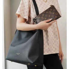 [홍콩명품.LOUIS VUITTON] 루이비통 24SS 로고  로우 키 호보 백 숄더백 MM M24856 (블랙), BGM4268, BDA, 명품지갑,무브타임쇼핑몰,홍콩명품,사이트,명품쇼핑몰