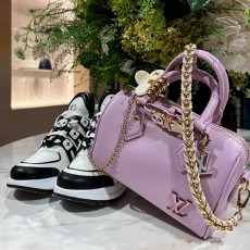 [홍콩명품.LOUIS VUITTON] 루이비통 24SS 로고 스피디 반둘리에 18 핸드백 토트백 M24598 (핑크), BGM4292, BDA, 홍콩명품가방,명품쇼핑몰,크로스백,핸드백,구매대행