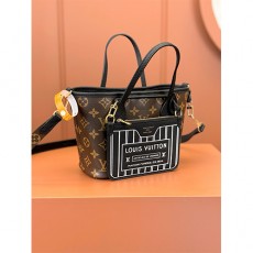 [홍콩명품.LOUIS VUITTON] 루이비통 24SS 로고 모노그램 네버풀 인사이드 아웃 BB 쇼퍼백 M12099 (브라운), BGM4305, BDA, 홍콩명품가방,명품쇼핑몰,크로스백,핸드백,구매대행