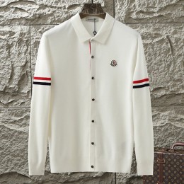 [홍콩명품.MONCLER] 몽클레어 24SS 로고 버튼 카라 니트 가디건 (3컬러), BM18026, HH, 홍콩명품의류,구매대행,온라인명품