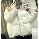 [홍콩명품.MONCLER] 몽클레어 24SS 로고 여성 구스 다운 패딩 자켓 (아이보리), BM18039, PG, 홍콩명품의류,구매대행,온라인명품