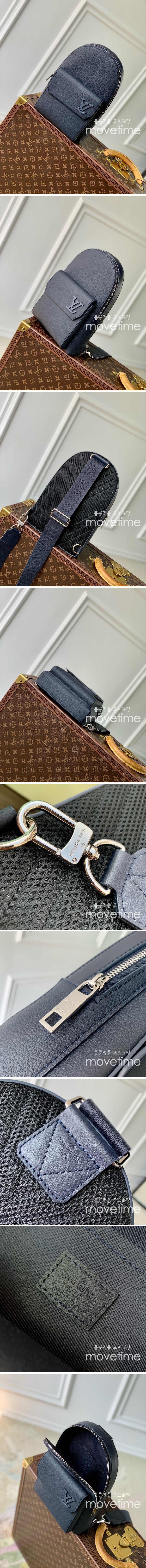 [홍콩명품.LOUIS VUITTON] 루이비통 25SS 로고 패스트라인 크로스 백팩 네이비 블루 M11601, BGM4355, BDA, 홍콩명품가방,명품쇼핑몰,크로스백,핸드백,구매대행