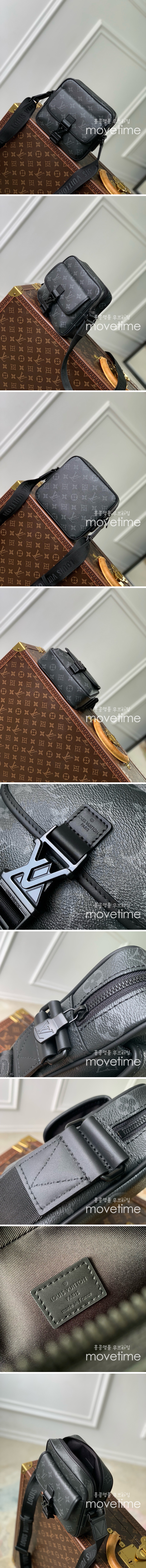 [홍콩명품.LOUIS VUITTON] 루이비통 25SS 로고 겟어웨이 메신저백 모노그램 이클립스 캔버스 M12518, BGM4365, BDA, 홍콩명품가방,명품쇼핑몰,크로스백,핸드백,구매대행