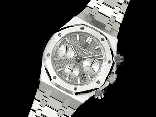 [홍콩명품시계.AUDEMARS PIGUET] 오데마피게 로얄오크 크로노 26240 44mm 그레이/실버 다이얼