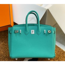 [홍콩명품.Hermes] 에르메스 25SS 로고 Birkin Togo 25 토트백 핸드백 (그린-은장), BGM4484, H3, 홍콩명품가방,명품쇼핑몰,크로스백,핸드백,구매대행