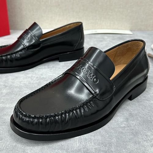 [홍콩명품.FERRAGAMO] 페레가모 25SS 로고 레더 가죽 로퍼 구두 (블랙), SE4530, ALW, 명품스니커즈,운동화,구두,로퍼,하이탑,신발