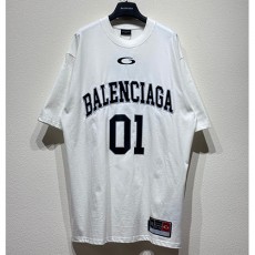 [홍콩명품.BALENCIAGA] 발렌시아가 25SS 로고 유니폼 반팔 티셔츠 (2컬러), BM18746, KB, 홍콩명품의류,구매대행,온라인명품