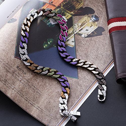 [홍콩명품.LOUIS VUITTON] 루이비통 25SS 로고 모노그램 CHAIN 52cm 스틸 목걸이, ET2813, KK, 홍콩명품의류,구매대행,온라인명품