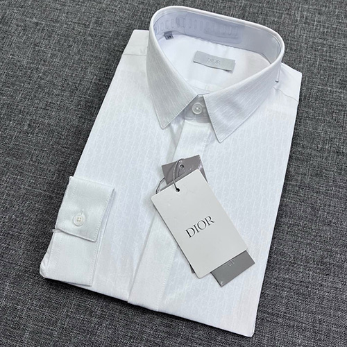 [홍콩명품,Christian Dior] 디올 25SS 로고 오블리크 남방 셔츠 (화이트), BM19420, JQ, 홍콩명품의류,구매대행,온라인명품