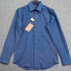 [홍콩명품.Loro Piana] 로로피아나 25SS 로고 울 남방 셔츠 (2컬러), BM19422, JQ, 홍콩명품의류,구매대행,온라인명품