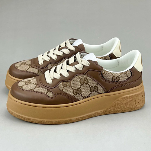 [홍콩명품.Gucci] 구찌 25SS 로고 남여 CHUNKY B GG 스니커즈 운동화 (브라운), SE4615, S3, 명품스니커즈,운동화,구두,로퍼,하이탑,신발