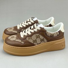 [홍콩명품.Gucci] 구찌 25SS 로고 남여 CHUNKY B GG 스니커즈 운동화 (브라운), SE4615, S3, 명품스니커즈,운동화,구두,로퍼,하이탑,신발