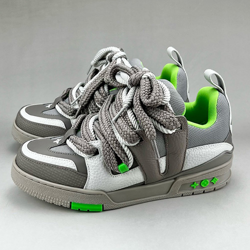 [홍콩명품.LOUIS VUITTON] 루이비통 25SS 로고 남여 SKATE 스니커즈 운동화 (그레이), SE4625, S3, 명품스니커즈,운동화,구두,로퍼,하이탑,신발