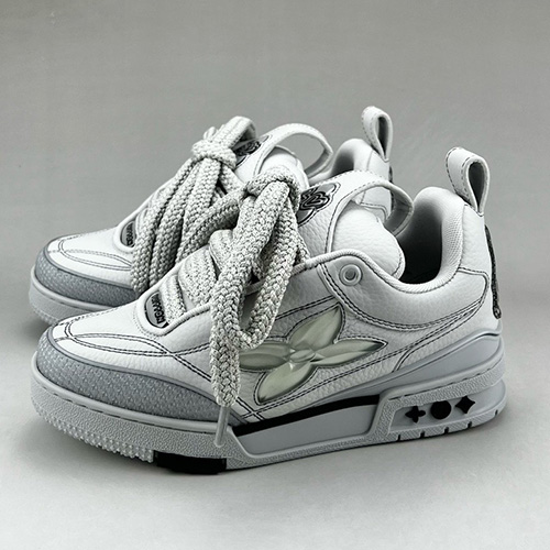 [홍콩명품.LOUIS VUITTON] 루이비통 25SS 로고 남여 SKATE 스니커즈 운동화 (그레이), SE4635, S3, 명품스니커즈,운동화,구두,로퍼,하이탑,신발