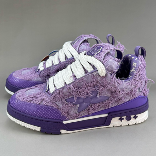 [홍콩명품.LOUIS VUITTON] 루이비통 25SS 로고 SKATE 스니커즈 운동화 (퍼플), SE4638, S3, 명품스니커즈,운동화,구두,로퍼,하이탑,신발