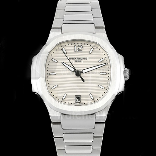 [홍콩명품시계.PATEK PHILIPPE] 파텍필립 노틸러스 7118 여성용 35mm 실버 다이얼