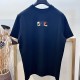 [홍콩명품,FENDI] 펜디 25SS 로고 자수 반팔 티셔츠 (2컬러), BM19703, YS, 홍콩명품의류,구매대행,온라인명품