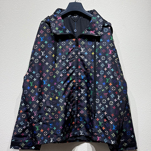 [홍콩명품.LOUIS VUITTON] 루이비통 25SS 로고 모노그램 후드 바람막이 자켓 (블랙), BM19790, KB, 홍콩명품의류,구매대행,온라인명품