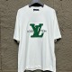 [홍콩명품.LOUIS VUITTON] 루이비통 25SS 로고 자수 반팔 티셔츠 (2컬러), BM19814, KB, 홍콩명품의류,구매대행,온라인명품