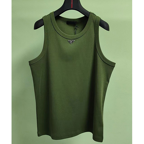 [홍콩명품,PRADA] 프라다 25SS 삼각로고 런닝 탑 티셔츠 (3컬러), BM19874, JL, 홍콩명품의류,구매대행,온라인명품