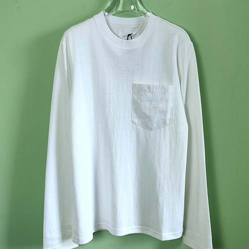 [홍콩명품,PRADA] 프라다 25SS 로고 자수 긴팔 티셔츠 (2컬러), BM19875, JL, 홍콩명품의류,구매대행,온라인명품