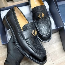 [홍콩명품,Christian Dior] 디올 25SS 로고 오블리크 레더 가죽 로퍼 구두 (블랙), SE4718, ALW, 명품스니커즈,운동화,구두,로퍼,하이탑,신발