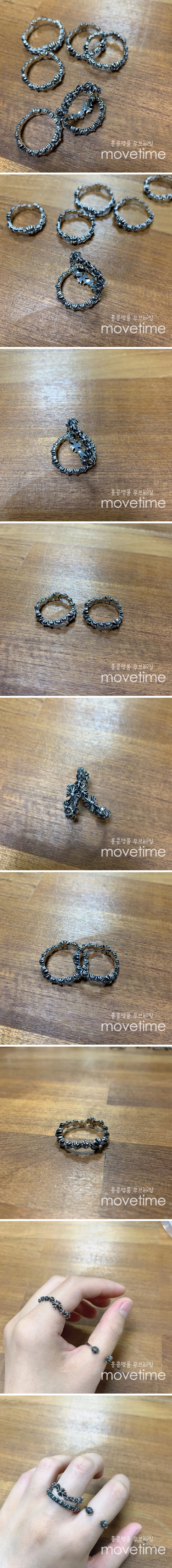 [가격문의][홍콩명품.Chrome Hearts] 크롬하츠 25SS 로고 925실버 링 반지, ET2817, CR1, 홍콩명품의류,구매대행,온라인명품