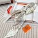 [홍콩명품.Hermes] 에르메스 25SS 로고 Daiske Nomura 90-90 실크 스카프 머플러 (아이보리), ET2892, JX, 홍콩명품의류,구매대행,온라인명품