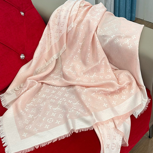 [홍콩명품.LOUIS VUITTON] 루이비통 25SS 로고 모노그램 클래식 숄 140-140 스카프 머플러 M71329 (핑크), ET2968, JX, 홍콩명품의류,구매대행,온라인명품