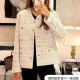 [홍콩명품.CHANEL] 샤넬 25SS 로고 여성 V넥 트위드 자켓, BM20577, PG, 홍콩명품의류,구매대행,온라인명품