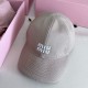 [홍콩명품,MIU MIU] 미우미우 25SS 로고 자수 볼캡 모자 (베이지), CA0322, 홍콩명품쇼핑몰,인터넷명품,온라인명품사이트,남자명품,해외직구