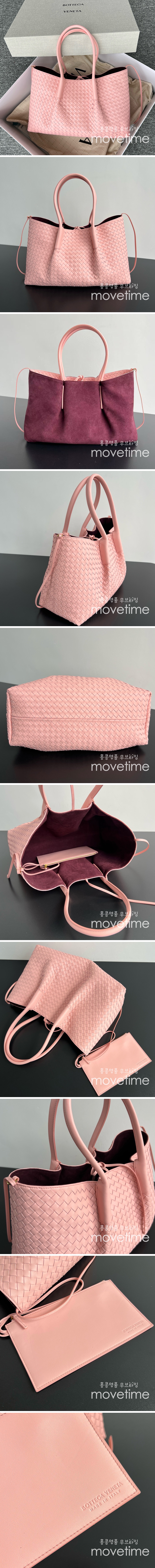 [홍콩명품.BOTTEGA VENETA] 보테가베네타 25SS 로고 토트백 817166 (핑크), BGM4726, BDA, 홍콩명품가방,명품쇼핑몰,크로스백,핸드백,구매대행
