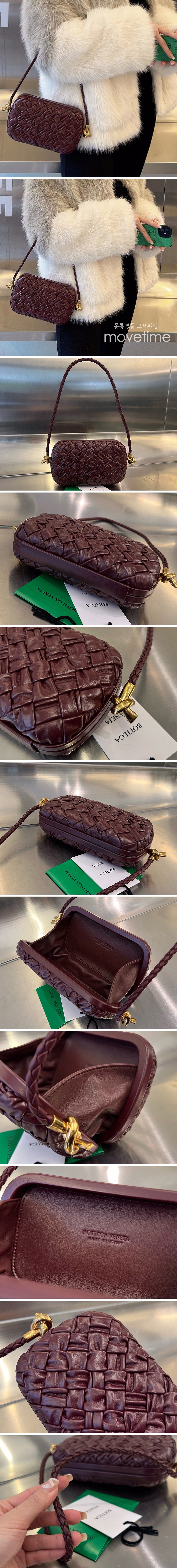 [홍콩명품.BOTTEGA VENETA] 보테가베네타 25SS 로고 여성 클러치 파우치 717623 (와인), BGM4737, BDA, 홍콩명품가방,명품쇼핑몰,크로스백,핸드백,구매대행