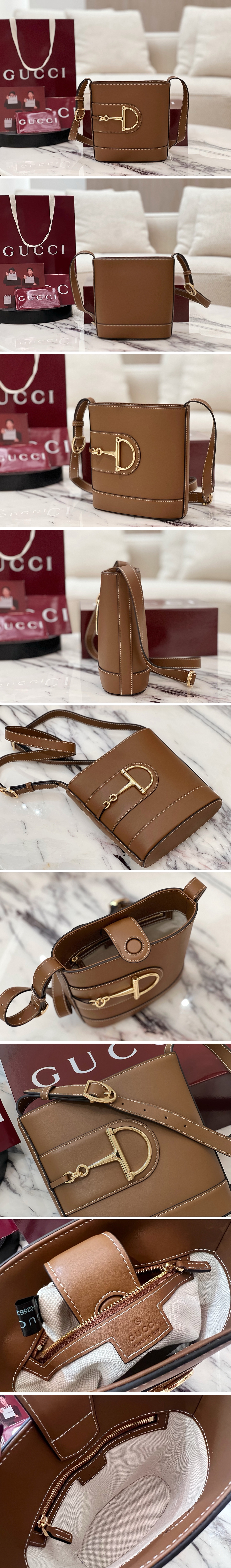 [홍콩명품.Gucci] 구찌 25SS 로고 토트백 크로스백 833660 (브라운), BGM4760, BDA, 홍콩명품가방,명품쇼핑몰,크로스백,핸드백,구매대행