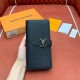 [홍콩명품.LOUIS VUITTON] 루이비통 25SS 로고 LV 버티컬 토뤼옹 가죽 여성 장지갑 블랙 M81330, BGM4773, BDA, 명품지갑,무브타임쇼핑몰,홍콩명품,사이트,명품쇼핑몰