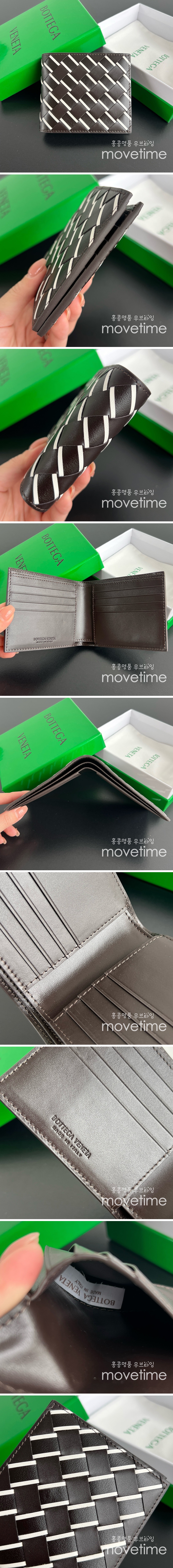 [홍콩명품.BOTTEGA VENETA] 보테가베네타 25SS 로고 인트레치아토 반지갑 폰덴테 605721, BGM4778, BDA, 명품지갑,무브타임쇼핑몰,홍콩명품,사이트,명품쇼핑몰