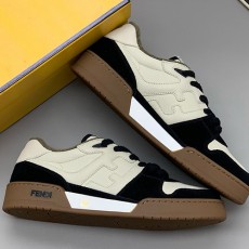 [홍콩명품,FENDI] 펜디 24SS 로고 남여 MATCH 스니커즈 운동화 (블랙-아이보리), SE4915, PMD, 명품스니커즈,운동화,구두,로퍼,하이탑,신발