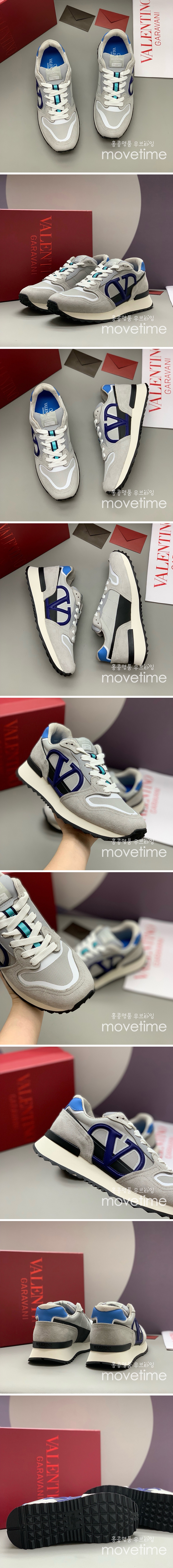 [홍콩명품.Valentino] 발렌티노 25SS 로고 남여 VLOGO PACE 스니커즈 운동화 (그레이), SE4923, PMD, 명품스니커즈,운동화,구두,로퍼,하이탑,신발