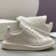 [홍콩명품.McQueen] 알렉산더맥퀸 25SS 로고 남여 레더 가죽 스니커즈 운동화 (화이트), SE4924, PMD, 명품스니커즈,운동화,구두,로퍼,하이탑,신발