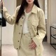 [홍콩명품.Burberry] 버버리 25SS 로고 여성 데님 자켓 (베이지), BM20801, TBG, 홍콩명품의류,구매대행,온라인명품
